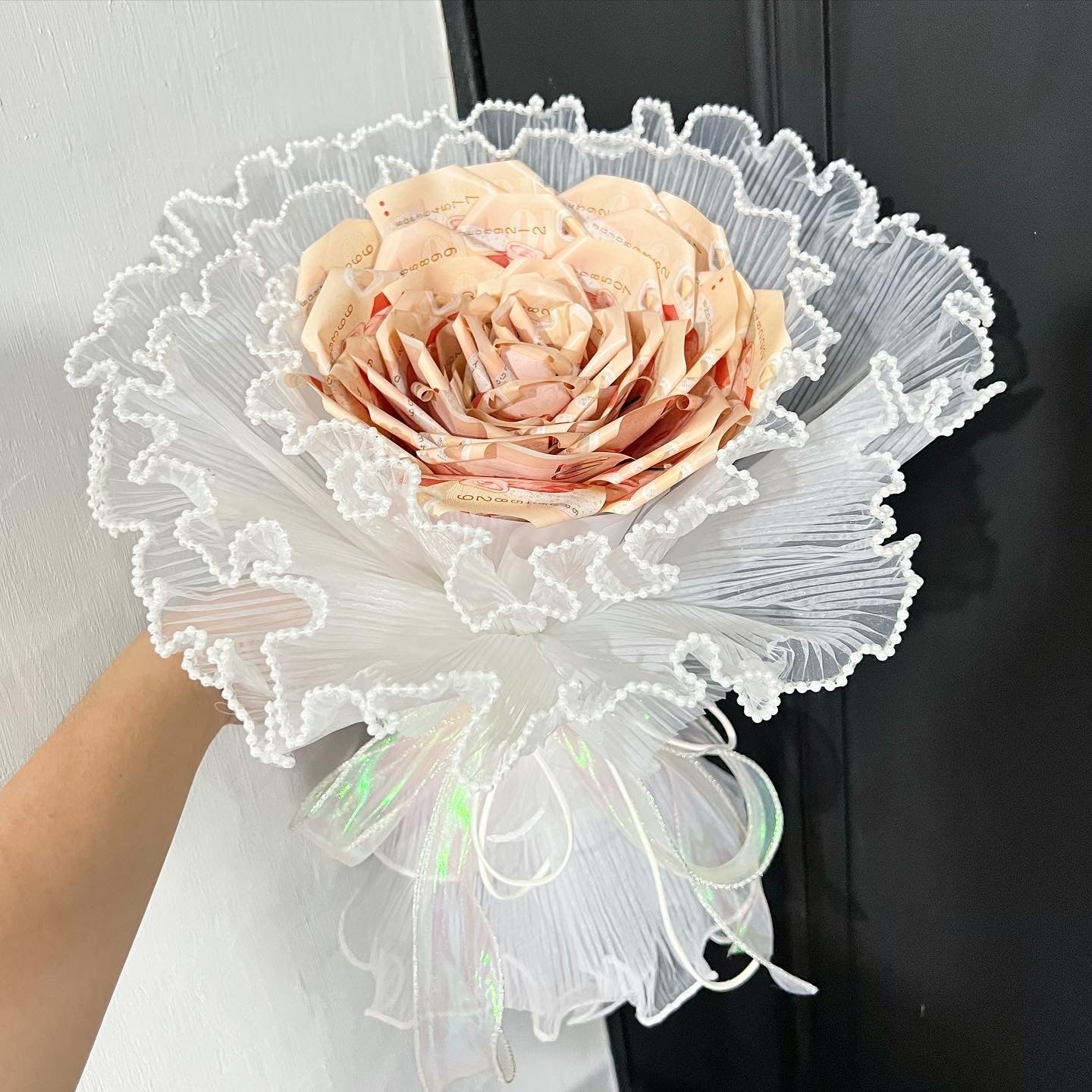 Money Cash Notes Camillia Bouquet