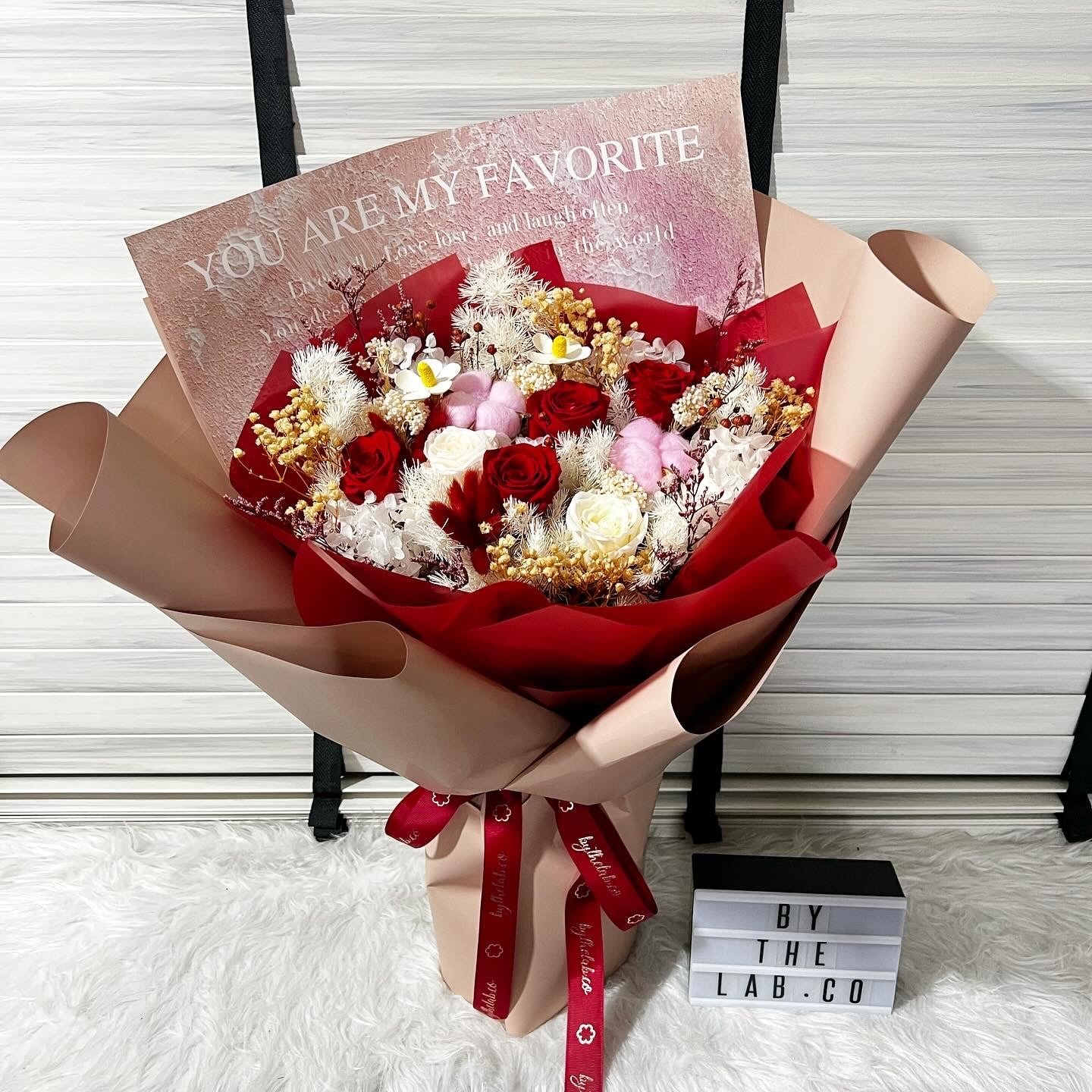 You are my Favorite - Large Preserved Flowers Bouquet