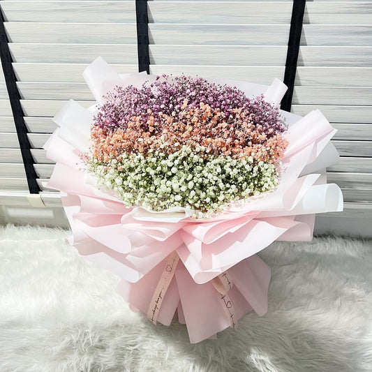 XLarge Fresh Baby Breath Bouquet - 3 Tone