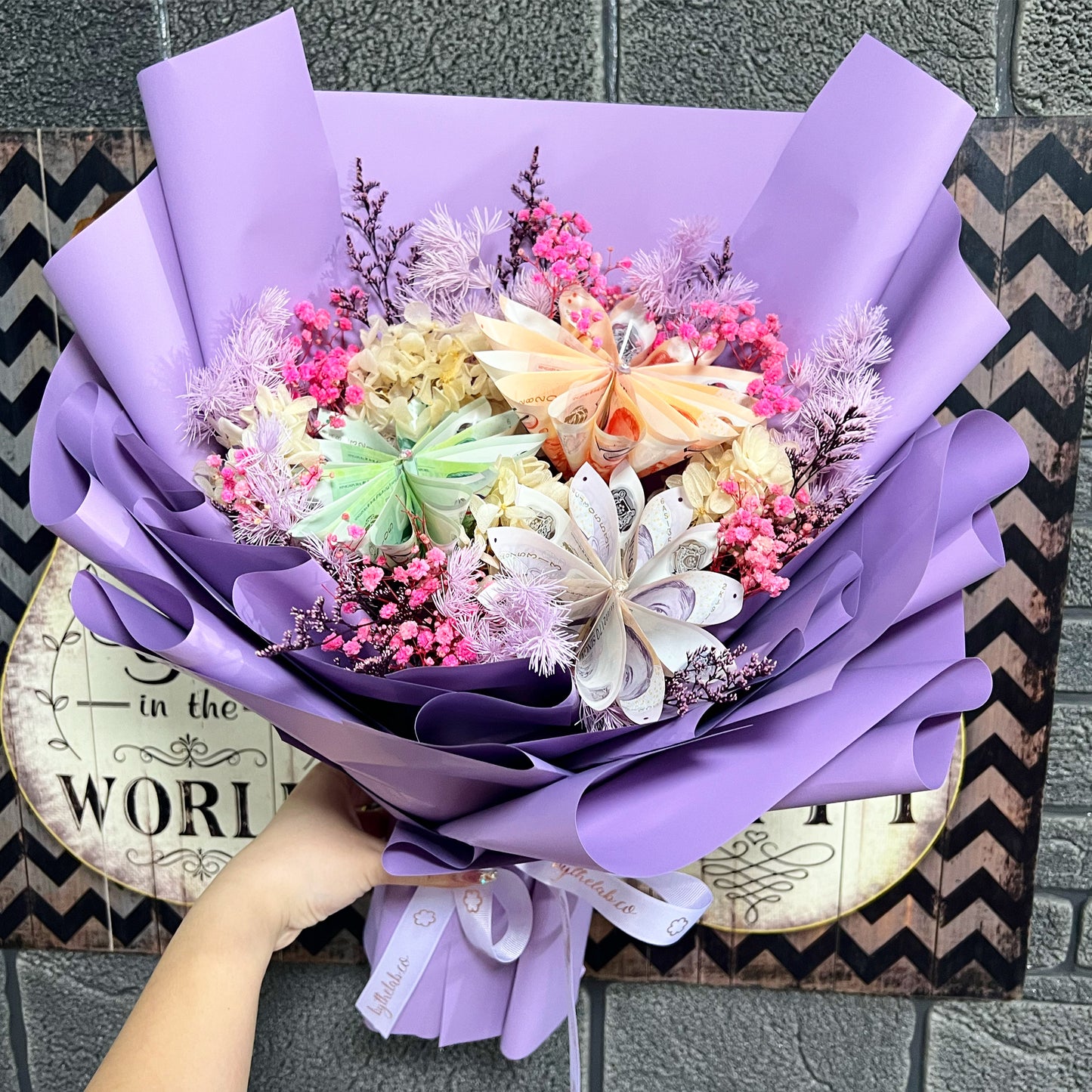 Customised Money Cash Bouquet